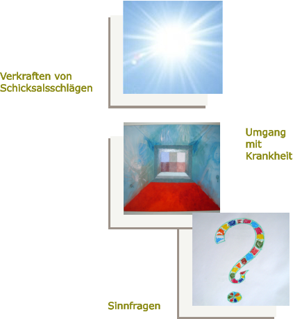 Umgang    mit    Krankheit Sinnfragen Verkraften von  Schicksalsschlägen